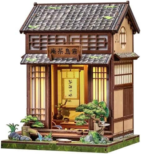 CUTEBEE Book Nook Kit - DIY Miniature House Japanese Tea House by CUTEBEE