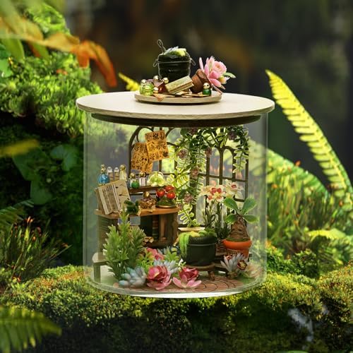 Miniature House Kit, DIY Dollhouse Tiny House Kit for Adults - Image 6