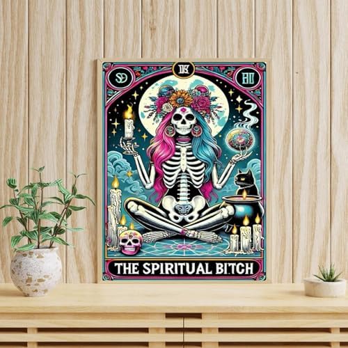 Xylogist Skull Diamond Art Kits for Adults 12x16Inch - Image 2