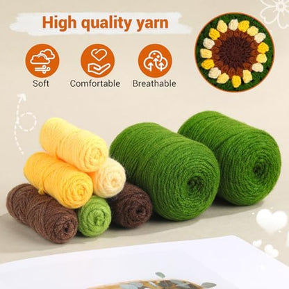 Pnytty Crochet Kits, Crochet Starters Kit with Crocheting Tools Supplies - Image 4