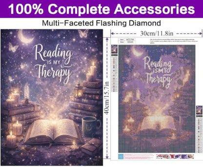Diamond Art Kits for Adults,Diamond Art Painting Kits for Adults11.8x15.7in - Image 4