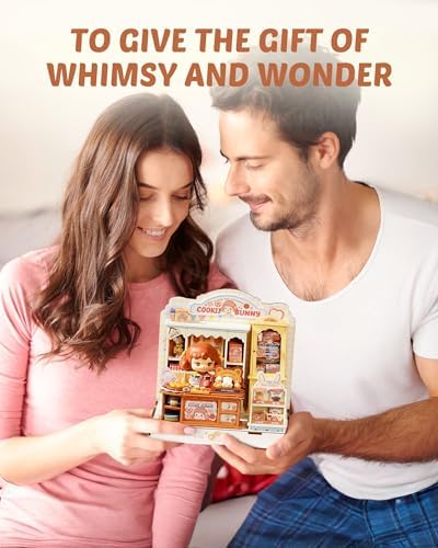 Rolife DIY Miniature House Kit for Adults, Mini Wooden Dollhouse Kit, Tiny House Diorama Building Kits-Birthday Christmas Craft Hobbies Gift for Teens Kids - Image 5