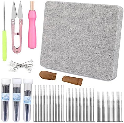 Mayboos Needle Felting Kits, Felting Tools with 8"x10" Wool Felting Mat by Mayboos