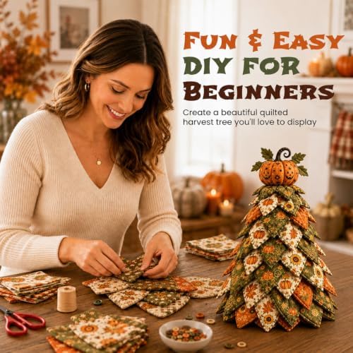 Daily Partner DIY Halloween Quilted Fabric Tree Kit - Image 6