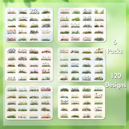 Garden Stickers, Journaling Stickers (120Pcs) - Image 5