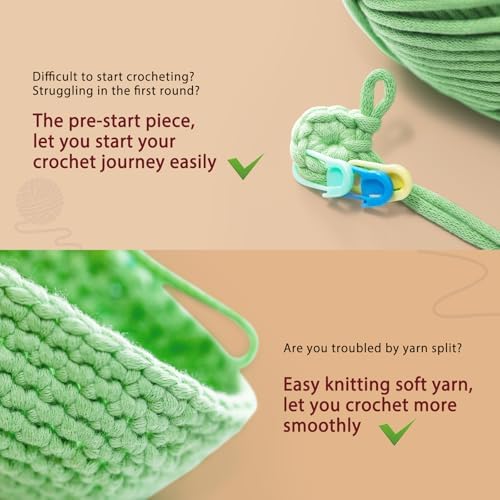 CrochetBox Highland Cow Crochet Kit for Beginners, Easy Craft for Adults - Image 7