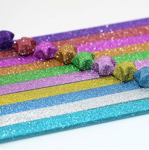 Origami Star, Star Paper, Paper Star Strip, Flash Origami, DIY origami paper star strips (18 colors/360 sheets) by Niidder