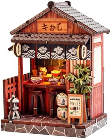 Book Nook Kit, DIY Miniature House Dollhouse Kit for Adults and Teens by Unknown