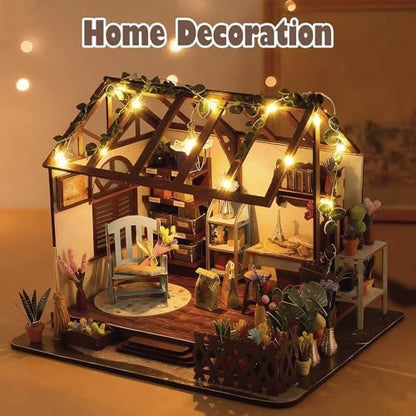DIY Miniature House Kit, Mini House Building kit for Adults, Garden - Image 6