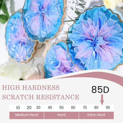 Bsrezn 1000g UV Resin Hard, Crystal Clear Solar Activated UV Glue for Jewelry Making (1000g) - Image 5