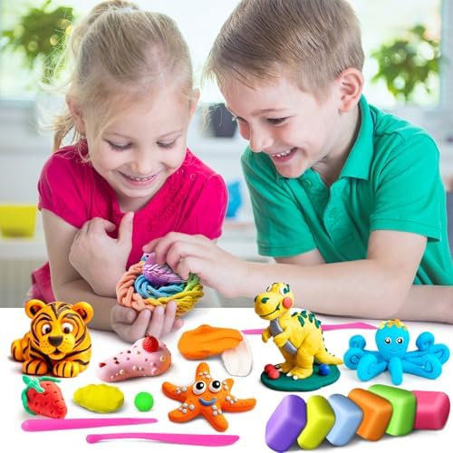 Air Dry Clay 192 Colors, Modeling Magic Clay Gift for Kids - Image 6