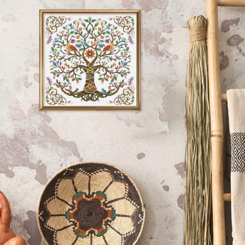 FREEBLOSS 11CT Cross Stitch Kits with Tree of Life Pattern 17.7x17.7in - Image 5