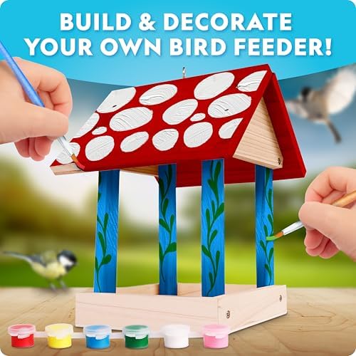 National Geographic Build Your Own Bird Feeder Craft Kit for Kids - Image 2