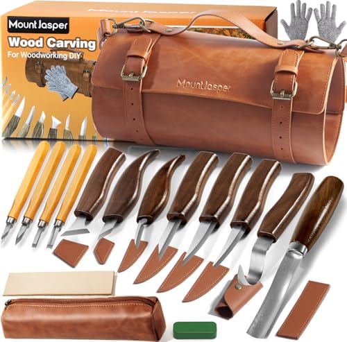 Wood Carving Kit 16-Piece by Unknown