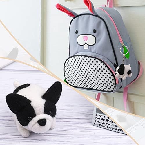QMNNMA Needle Felting Kit for Beginners, French Bulldog Wool Felting Kit - Image 6