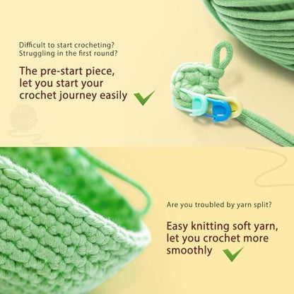 CrochetBox 2 Pack Love Birds Crochet Kit for Beginners, Adults and Teen - Image 6