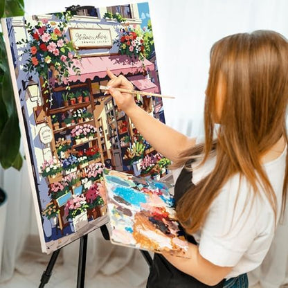 Paint by Numbers Kit for Adults, Flower Shop Number Painting, 16 x 20 Inch - Image 6