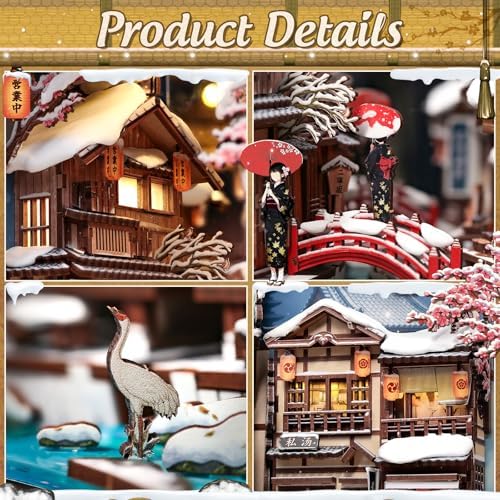 CUTEBEE Book Nook Kit - DIY Miniature House Dollhouse for Adults - Image 5