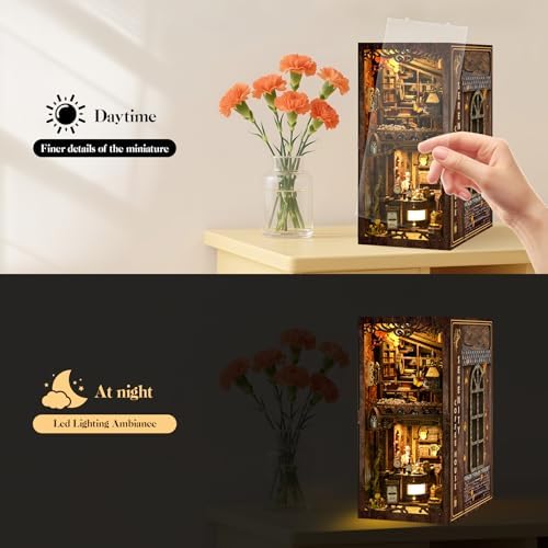SUNNINO Book Nook Kit - DIY Miniature House Kit for Adults - Image 3
