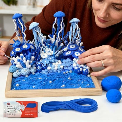 Air Dry Clay Lightweight, Flexible Modeling Clay for Adults Arts and Crafts - Image 2