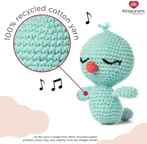 Red Heart Amigurumi Chirp The Bird Kit - Image 4