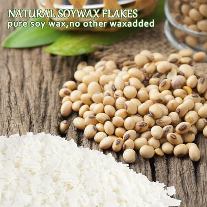 Wfmolcand Soy Wax for Candle Making - 30 LB Natural Soy Wax Candle Wax for DIY Candle Making Supplies… - Image 5