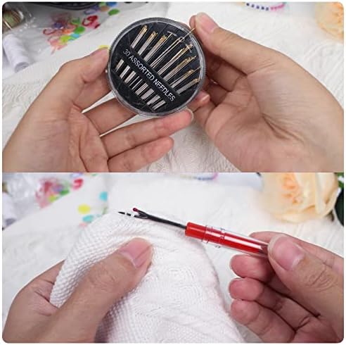 TBWHL 237Pcs Sewing Kit, Premium Large Travel Sewing Supplies for Beginners - Image 6