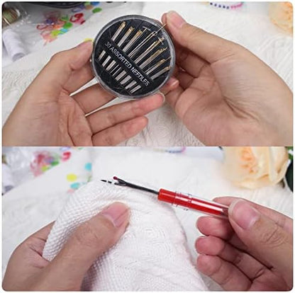 TBWHL 237Pcs Sewing Kit, Premium Large Travel Sewing Supplies for Beginners - Image 6