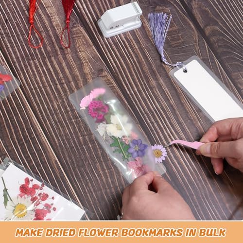 438 Pcs Dried Flower Bookmark Making Kit, DIY Craft Gift - Image 5