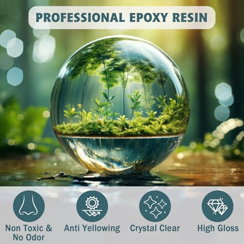 IGaiety 1 Gallon Epoxy Resin Kit, Crystal Clear Resin for Crafts & Tables - Image 4