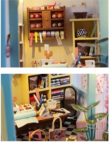 DIY Miniature Dollhouse Room Kit for Teens and Adults-Tailor Shop - Image 3