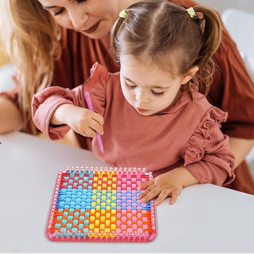 REENLIV Upgraded Weaving Loom Kit Toys for Kids & Adults, DIY Arts & Crafts - Image 4