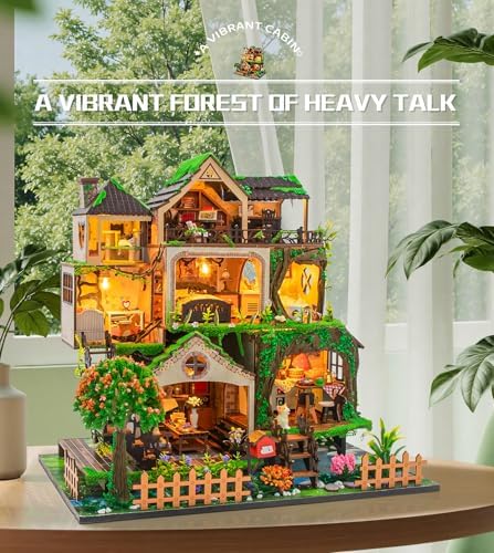 Spilay DIY Miniature House Kit for Adults, Miniature Dollhouse Kit - Image 4
