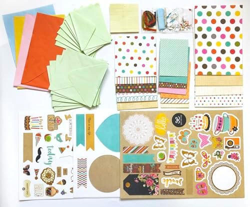 Huralona Greeting Card Making Supplies Envelope Kit Gift Anniversary Craft - Image 2