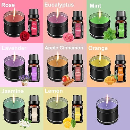 Complete Candle Making Kit, Candle Making Supplies, DIY Arts&Crafts Kits Gift For Adults,Beginners,Including Bees Wax,Wicks,Rich Scents,Wick Clips,550ml Melting WaxPouring Pot,Thermometer,Spoon Etc. - Image 3