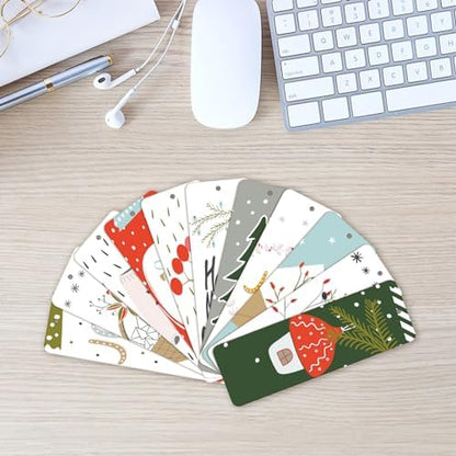 50 Sets 6 x 2 Inch Large Wooden Bookmarks with Holes and Ropes - Image 6