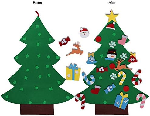 Aytai DIY Felt Christmas Tree for Toddlers, Hanging Christmas Decorations - Image 2