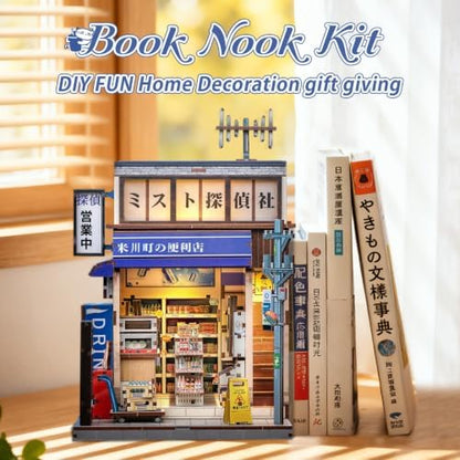 CUTEBEE Book Nook Kit DIY Miniature House Japanese Convenience Store - Image 3