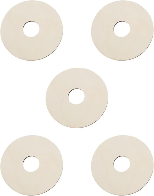 5X Wooden Wick Centering Tool Practical Round Easy Use Manual Tool Candle Wick Stabilizer for Candle DIY Making Home Use, A