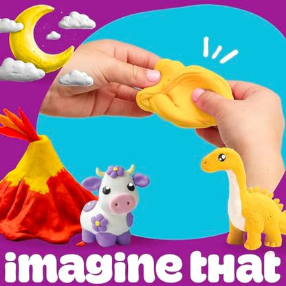Play-Doh Air Dry Clay, 5 oz. Yellow Clay Bag, Art Supplies, Craft Supplies, Clay Tools & Kit, Modeling Clay for Kids, Air Dry Clay Kit, Arts & Crafts for Adults and Kids - Image 6