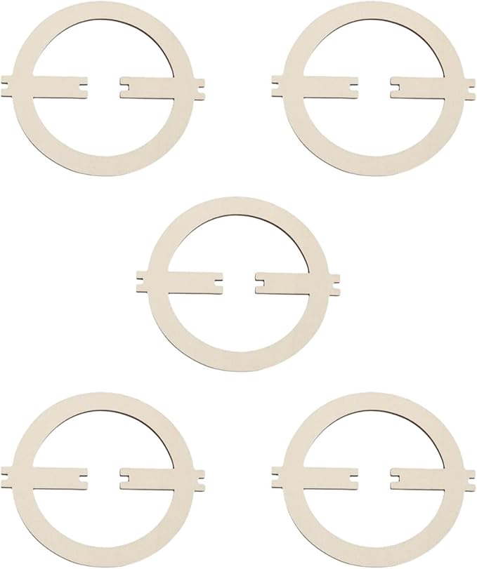 5X Wooden Wick Centering Tool Candle Wick Rack Round Wick Bar Candle Wick Stabilizer for Candle Making Men Women, D