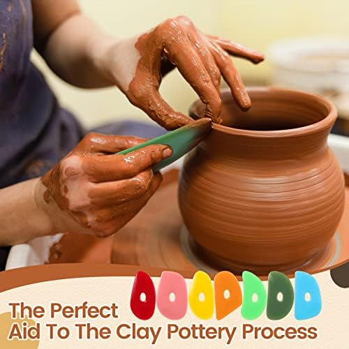 Sherr 21 Pcs Pottery Ribs for Pottery Tools,Bright Color,Classic Style - Image 3