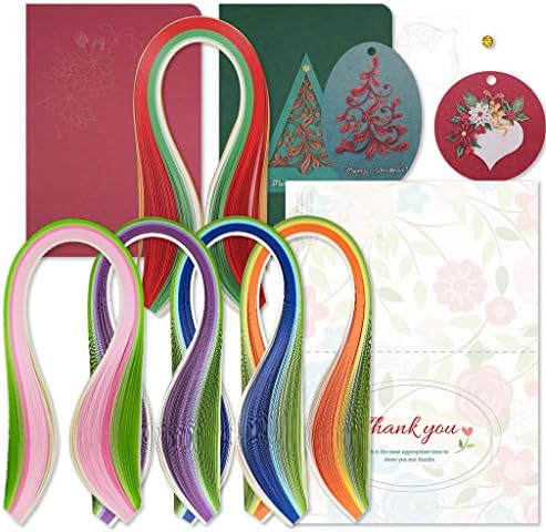 JUYA Quilling Greeting Card Making Kit Mega Pack 10 Different Kits - Image 4
