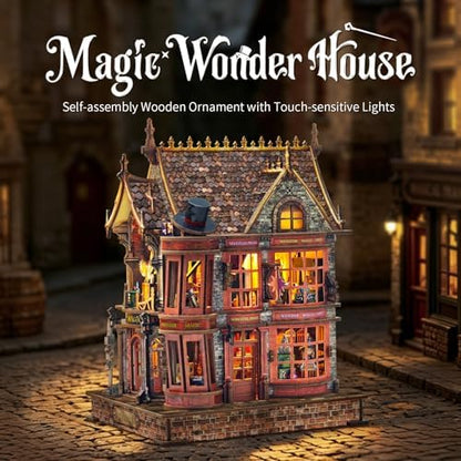Book Nook Kit DIY Miniature House 3D Wooden Puzzle - Magic Wonder House - Image 5
