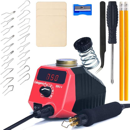 Wood Burning Kit, LED Digital Display with Adjustable Temperature 200-750℃, Pyrography Pen Kit, Professional Wood Burning Tool for Beginners, Adults