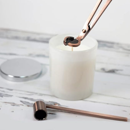 Candle Wick Trimmer and Candle Snuffer Accessory Set – Pick Your Color