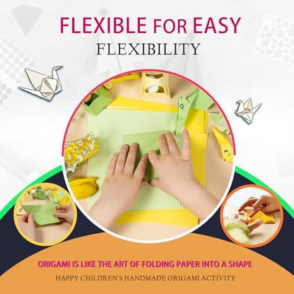 100 Sheets Origami Paper 20 Color Double Sided Origami Paper 8x8 - Image 6
