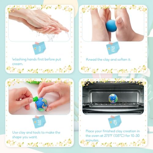 Air Dry Clay 36 Colors,Magic Clay Modeling Clay,DIY Molding Magic Clay - Image 5