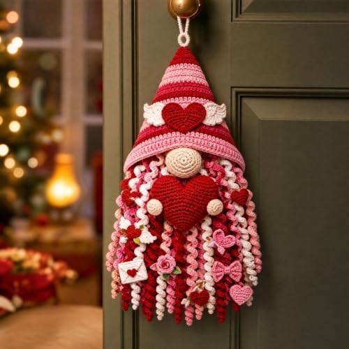 DIY Seasonal 3D Crochet Door Hanger Kit Collection, Halloween Handmade - Image 6