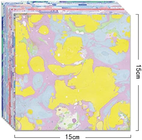 Origami Paper Kit 50 Sheets, 6x6 Inch Double Sided 20 Vivid Colored Paper - Image 3